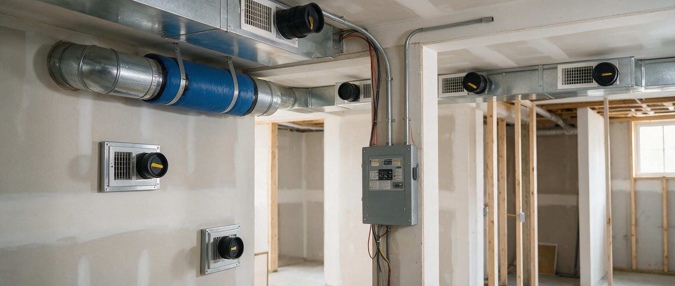 Basement HVAC Zoning for a realistic Voorhees property