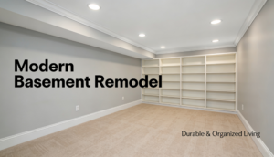 Utility Clearance and Dehumidification Systems in Haddon Heights Basement Remodels shown in a realistic Haddon Heights, NJ residential construction setting.